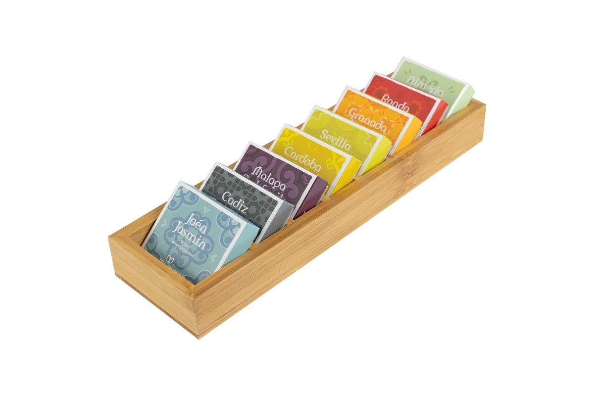 Bamboo table tray - Tea Quiero