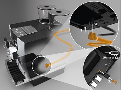 Set afvoer restwater GIGA - JURA