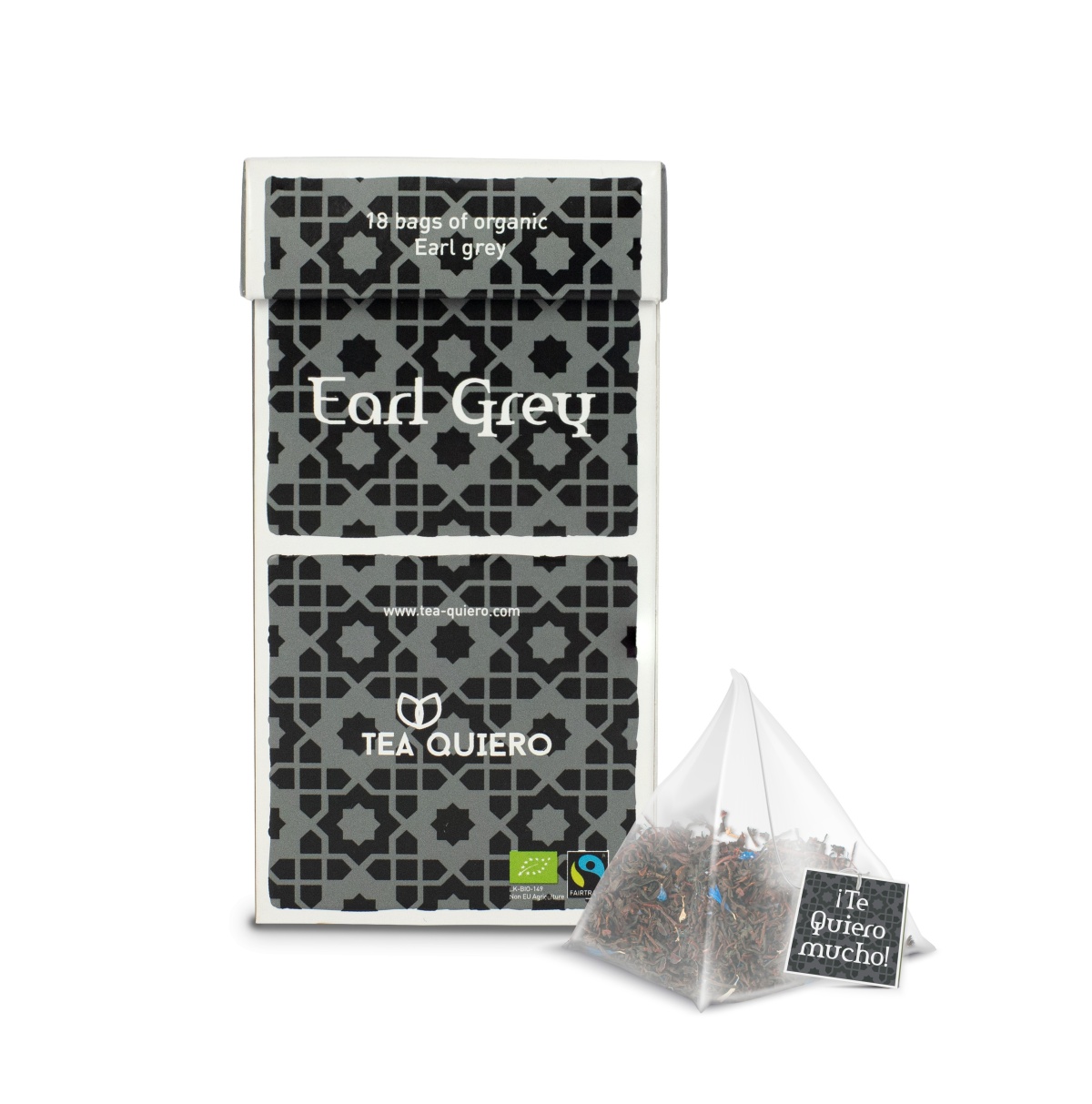 Earl Grey Black Tea Pyramids - Tea Quiero